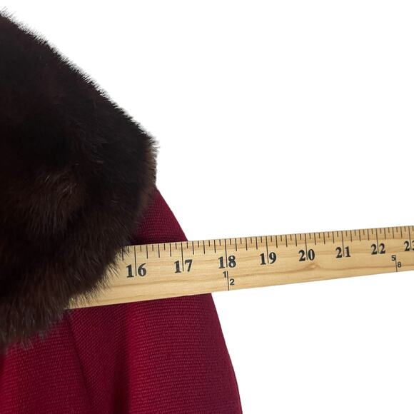 Rogues Gallery Vintage Women's Size Medium 100% Pure Wool Trench Pea Coat - Picture 11 of 14